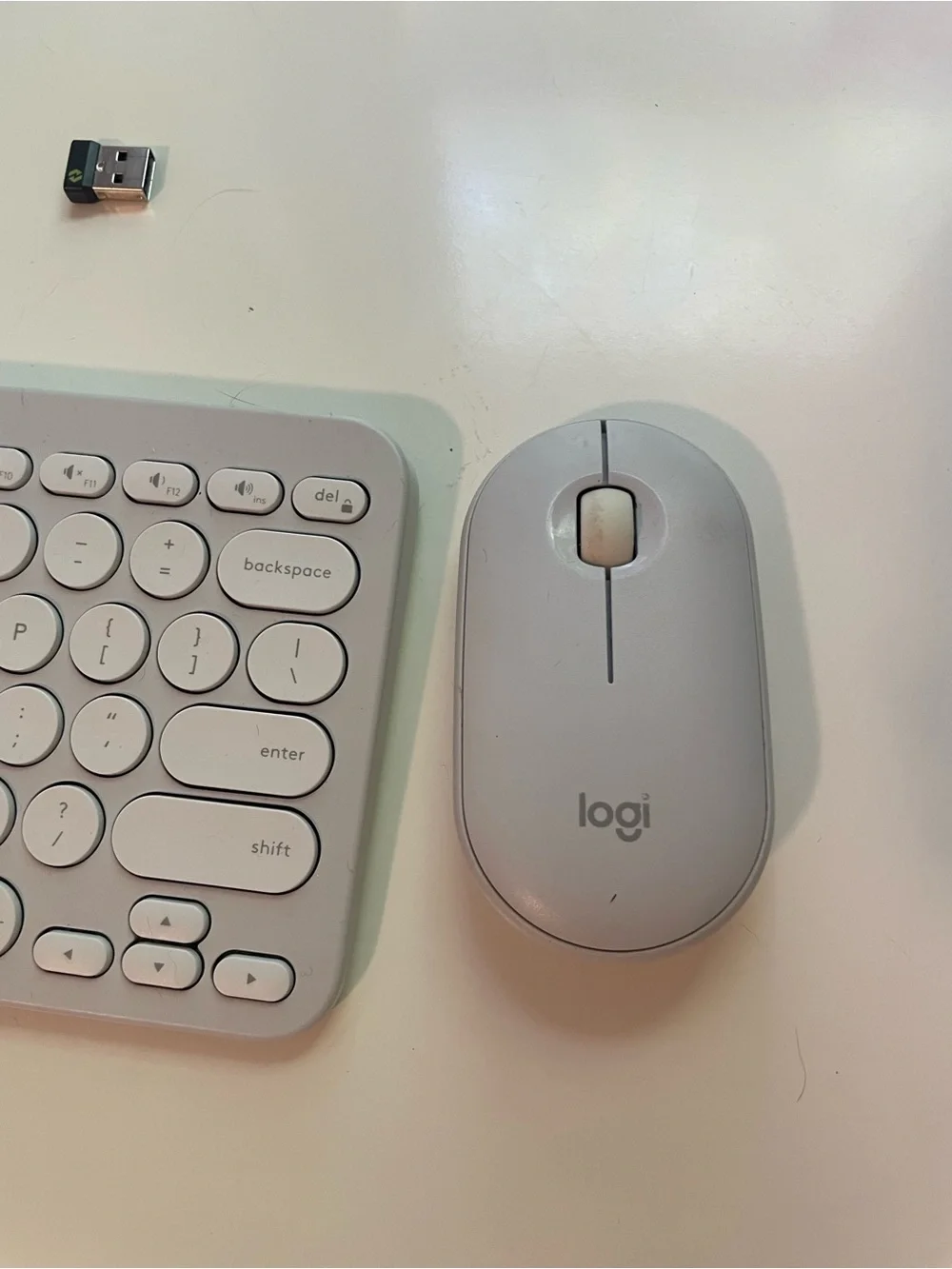 Logitech white